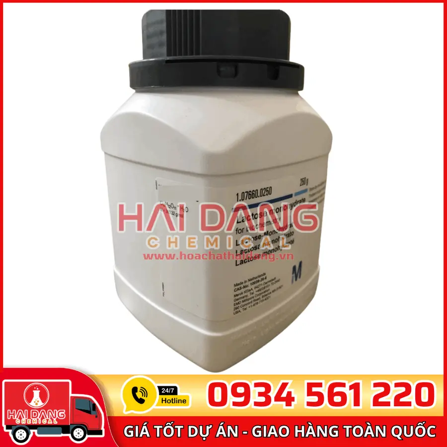 Lactose Monohydrate lọ 250g - Merck