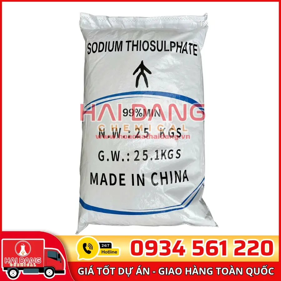 Thiosunfat Na2S2O3 China Hạt To – Khử Clo Hiệu Quả