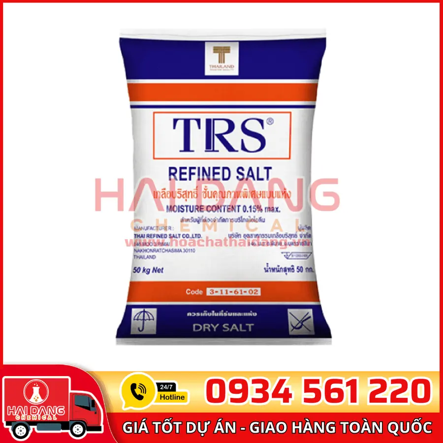 Muối Tinh Sodium Chloride Thái Lan – Dược Phẩm Tinh Khiết Cao