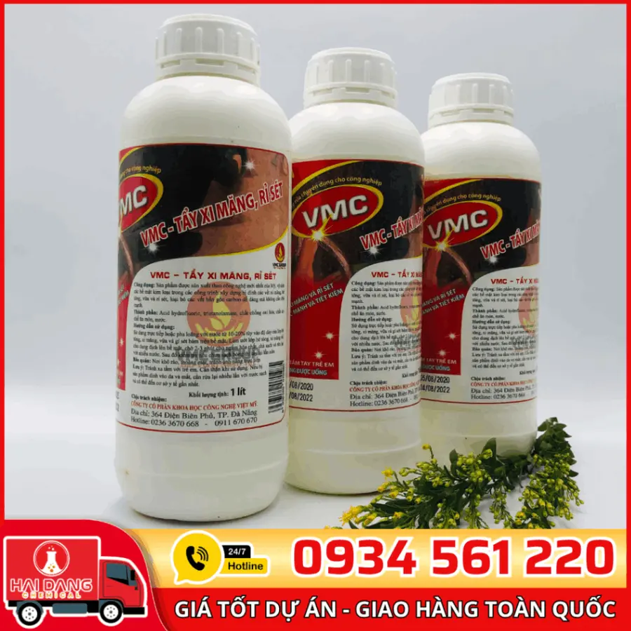 Tẩy Xi Măng Rỉ Sét Vmc Việt Nam