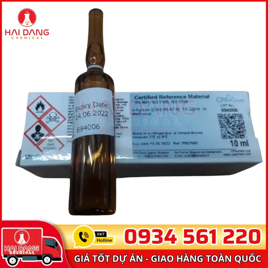 Dung Dịch Chuẩn o-Xylene 10µg/ml 1ml CPAchem