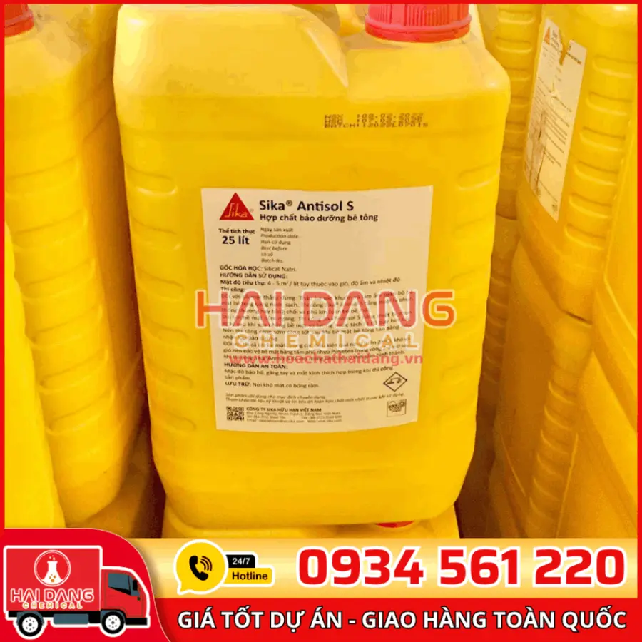 Sika Antisol S – Hợp Chất Bảo Dưỡng Bê Tông Gốc Dung Môi Hiệu Quả