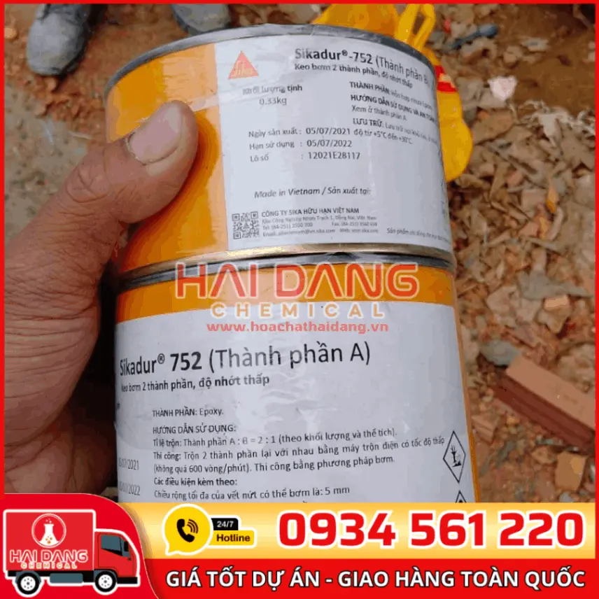 Sikadur 731, 732, 752 – Keo Epoxy Dán Kết Cấu Chuyên Dụng