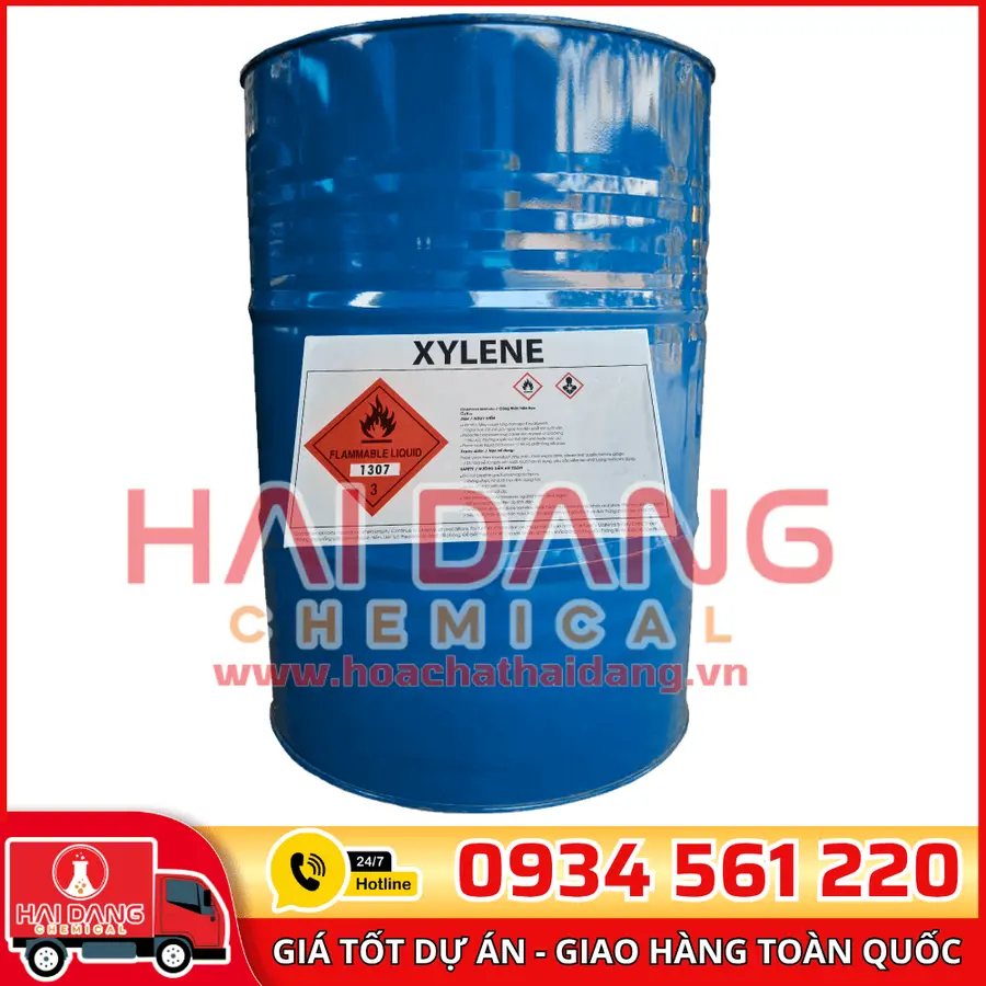 Dung Môi Xylene C8H10 Thái Lan Phuy 179kg