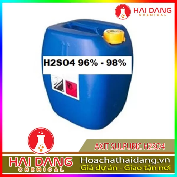 Hóa Chất Khai Khoáng Axit Sulfuric H2so4 98%