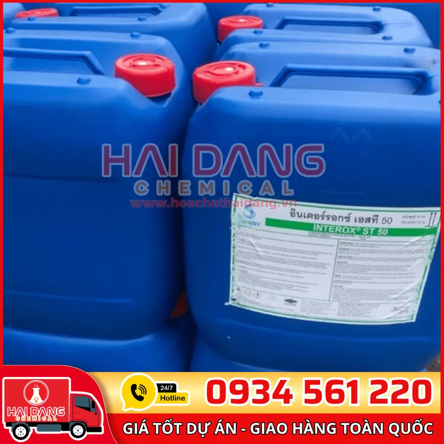 Oxy Già Thái Lan Hydrogendioxide H2O2 50%