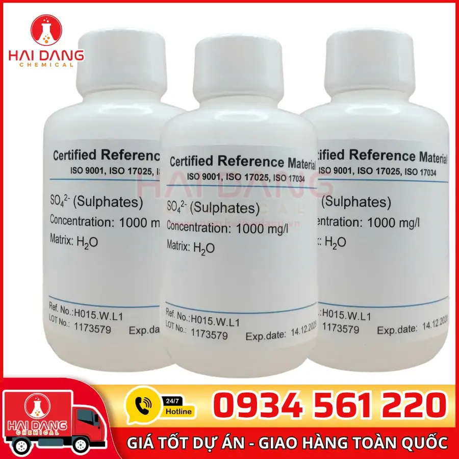 Dung Dịch Chuẩn Sulphates 1000mg/L Cho IC CPAchem
