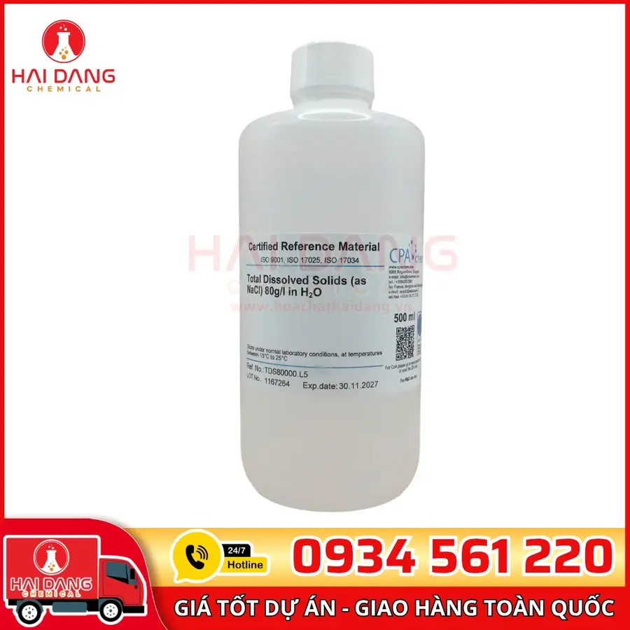 Dung Dịch Chuẩn TDS 40g/L (as NaCl) 500mL – CPAchem