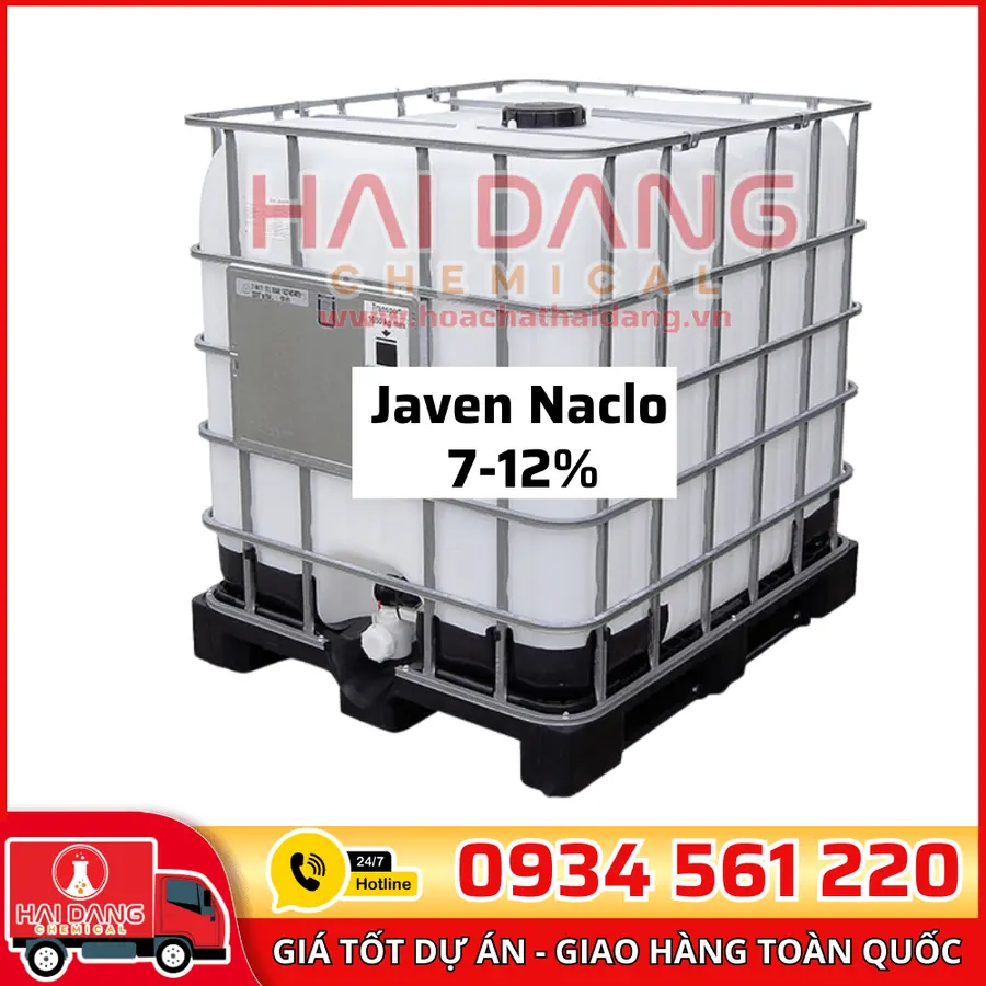 Javen NaCLO 7-12% Việt Nam