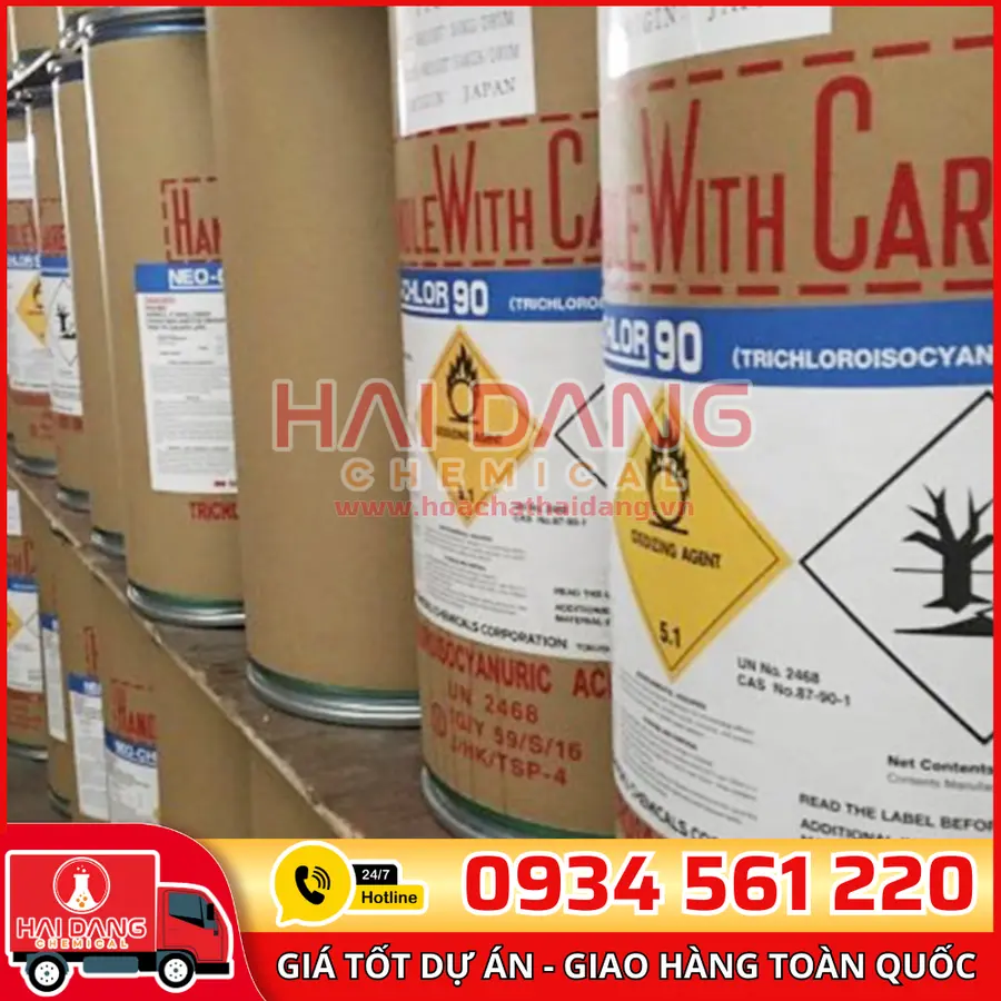 TCCA Viên Shikoku 200g C3Cl3N3O3 Nhật Bản