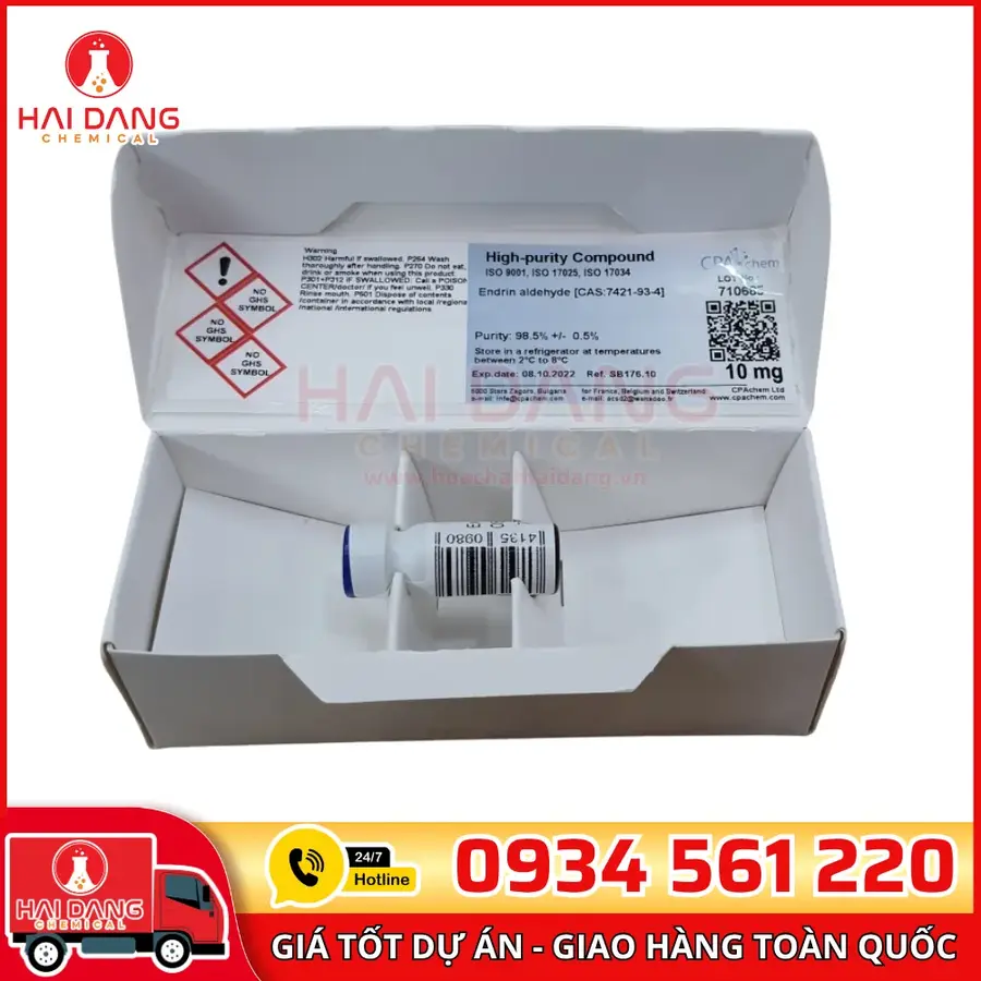 Endrin Aldehyde 10mg Chất Chuẩn Phân Tích Chính Xác CPAchem