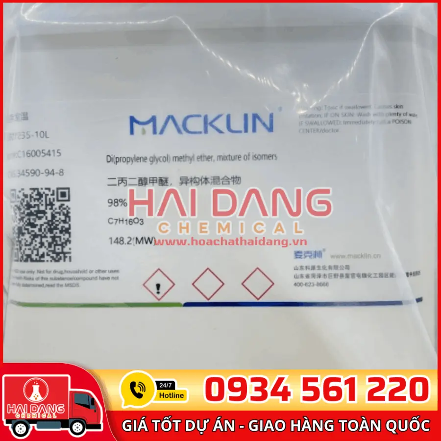 Di(propylene glycol) methyl ether, mixture of isomers 10L - Macklin