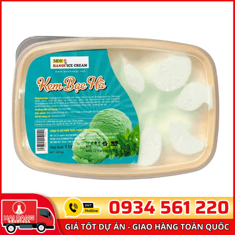 Hương Bạc Hà Dạng Lỏng