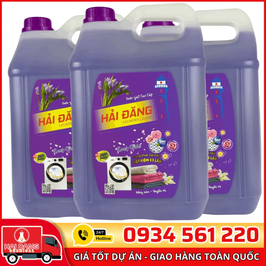 Nước Giặt Hải Đăng Hương Lovely Violet Việt Nam