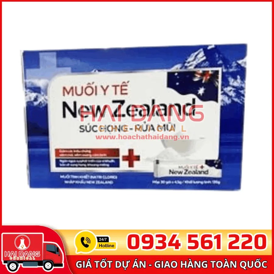 Muối Tinh Sodium Chloride New Zealand – Dược Phẩm Tinh Khiết