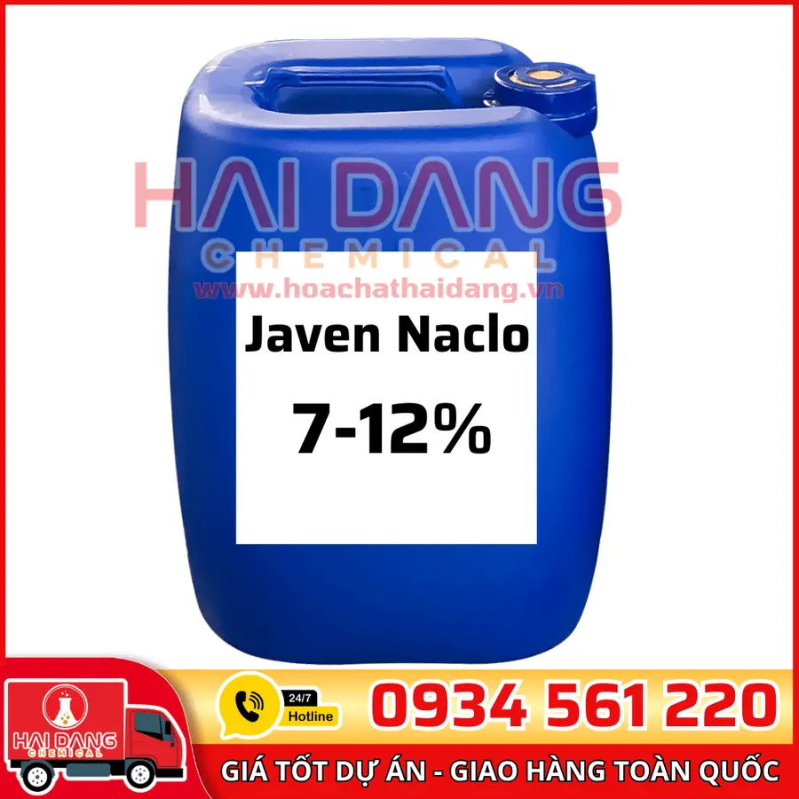 Javen NaCLO 7-12% Việt Nam