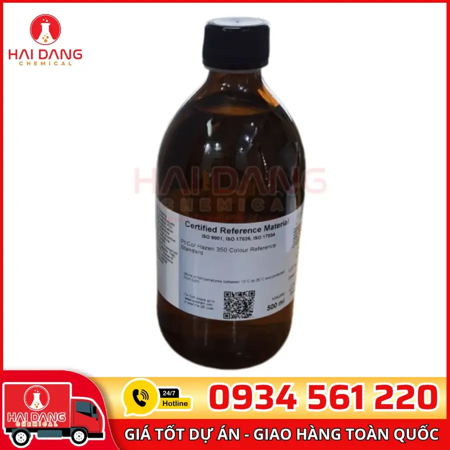 Dung Dịch Chuẩn Độ Màu 350 Pt-Co 500mL CPAchem