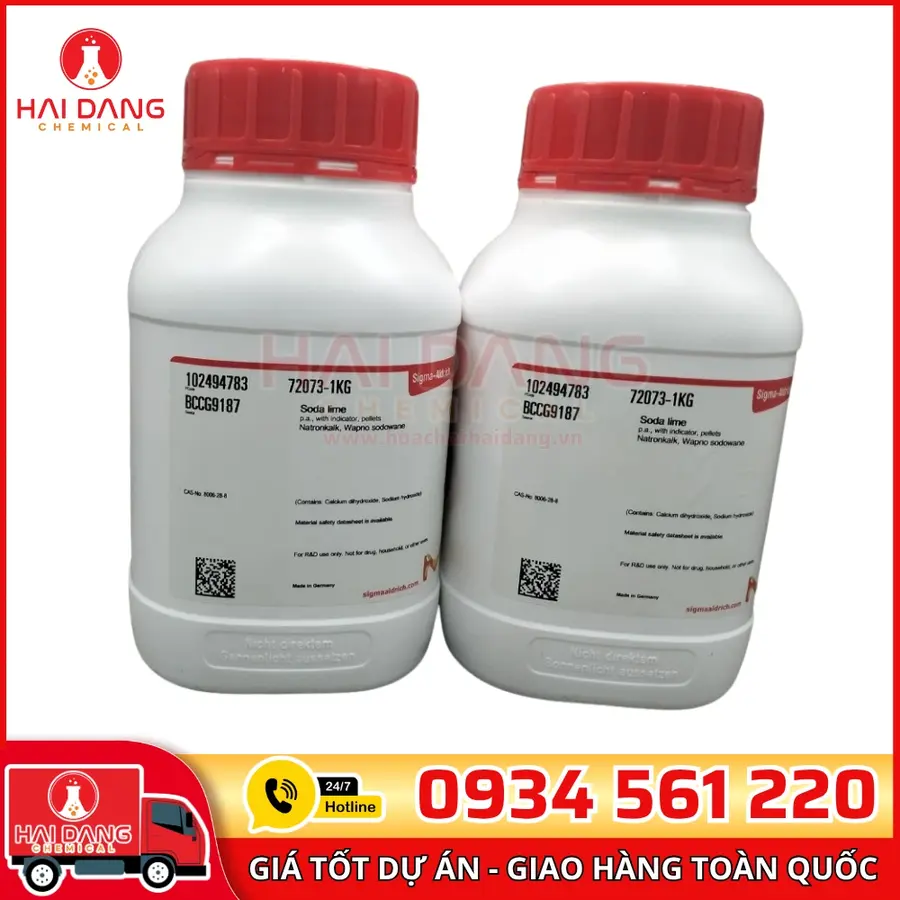 Soda Lime lọ 1kg, hãng Sigma