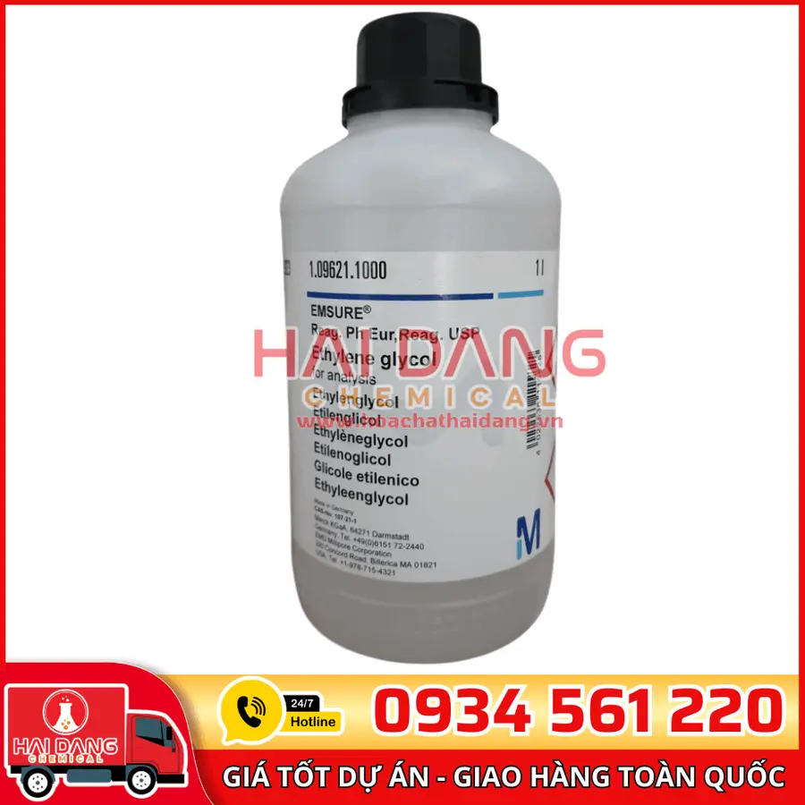 Ethylene glycol lọ 1L - Merck