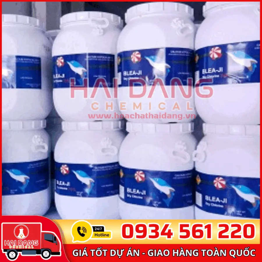Clorine Cá Heo Lục Giác 70% Trung Quốc Ca(ClO)2