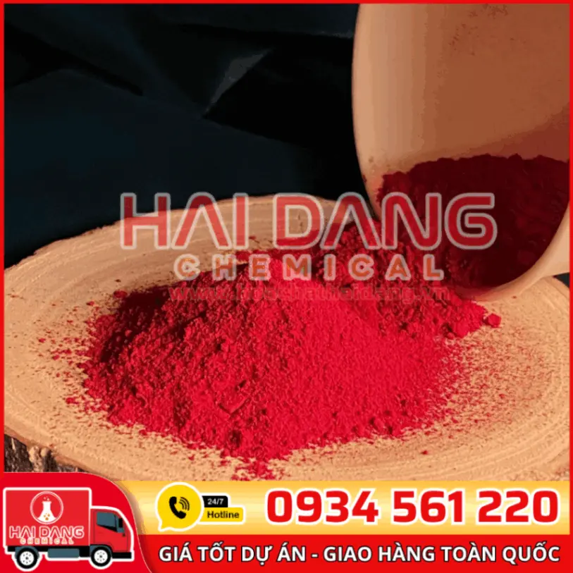 Màu Ponceau 4R Ấn Độ Hộp 1kg, Thùng 25kg