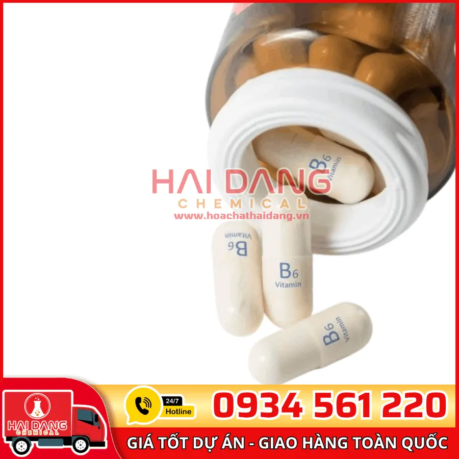 Vitamin B6 Pyridoxine HCl Trung Quốc – Dược Phẩm Cao Cấp