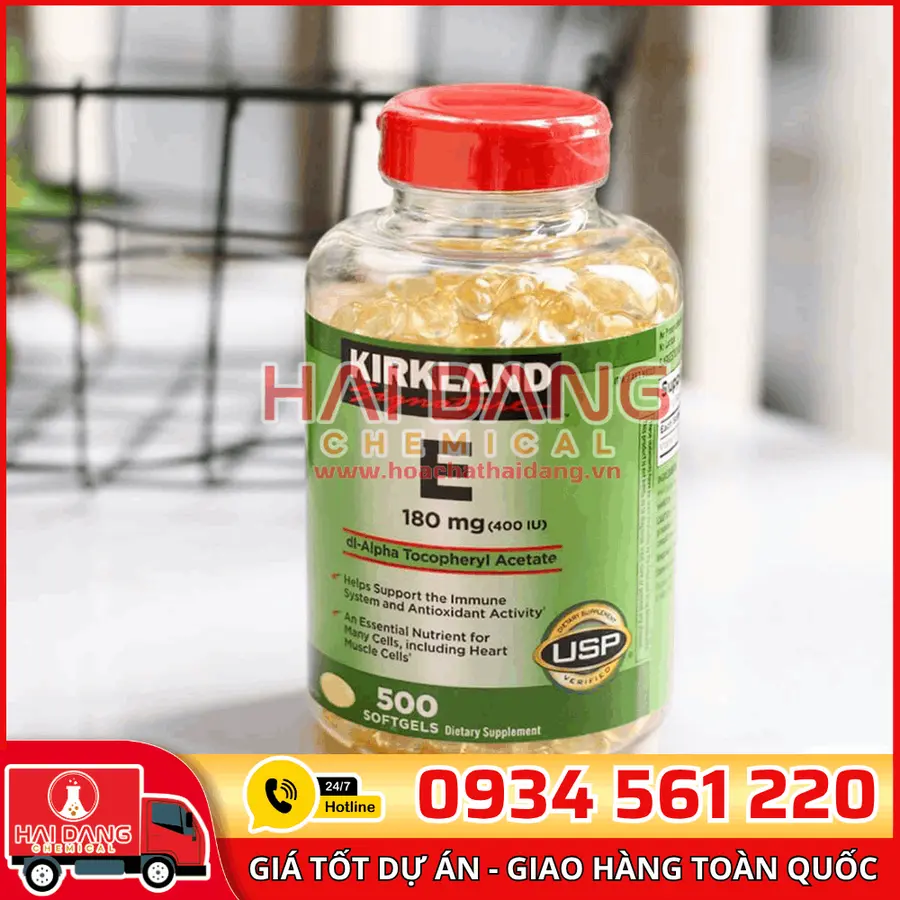 Vitamin E Dạng Dầu Dl-α-Tocopheryl Acetate Trung Quốc 20Kg