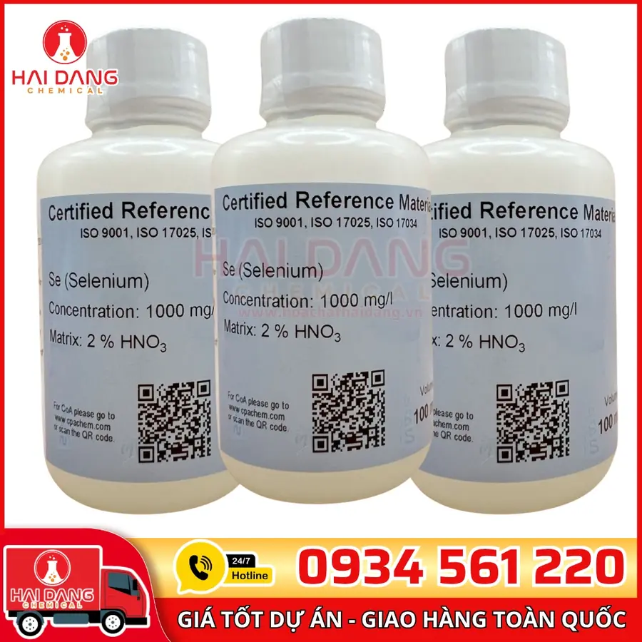 Dung Dịch Chuẩn Selenium (Se) 100mL Cho AAS CPAchem