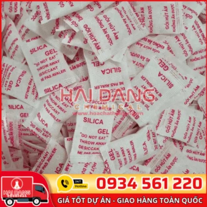 Silicagel Việt Nam 2G – Hút Ẩm Hiệu Quả Cho Mỹ Phẩm, Bao Bì