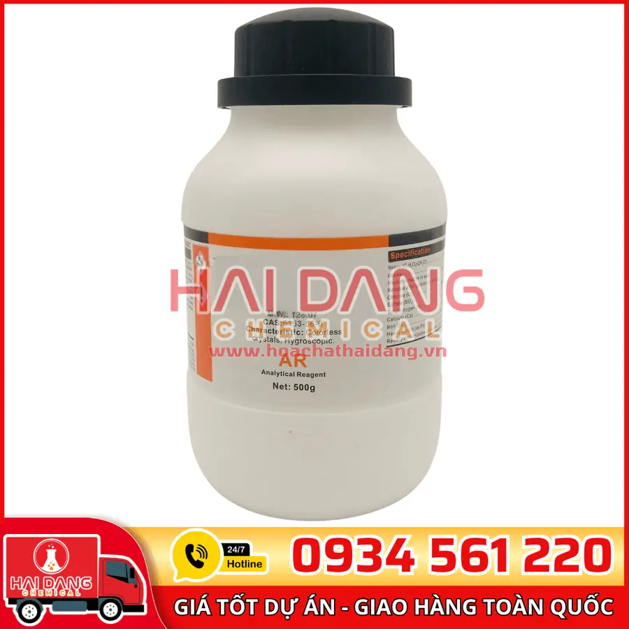 Sulphosalicylic Acid C₇H₆O₆S, lọ 500g - hãng Xilong