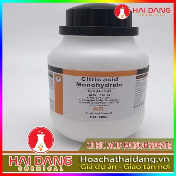 Hóa Chất Thí Nghiệm Acid Citric C6H8O7
