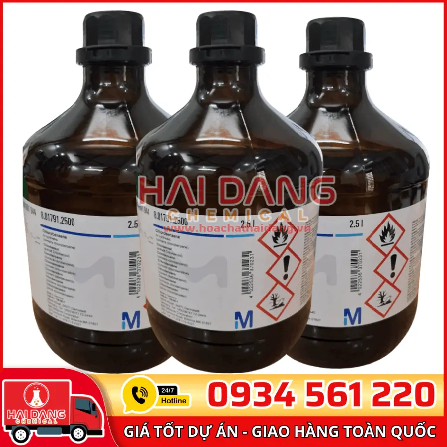Chlorobenzene lọ 2,5L - Merck