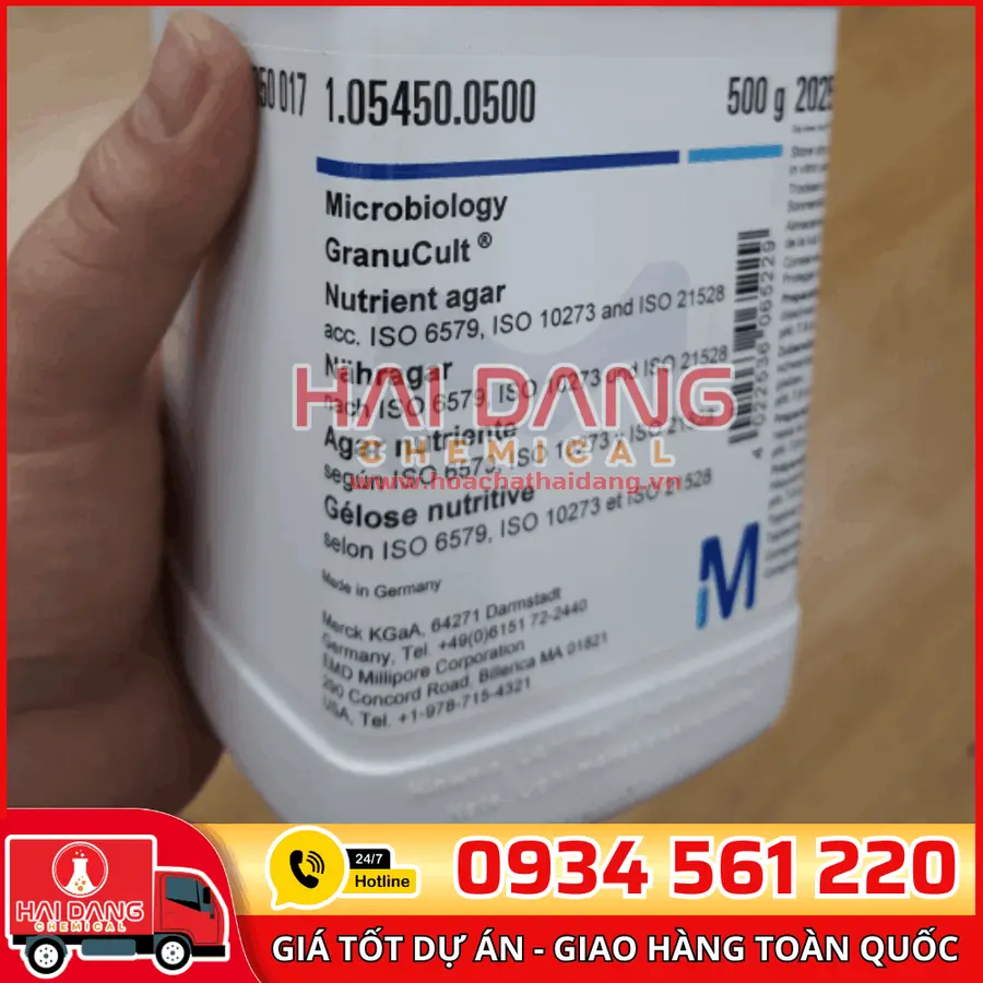 Nutrient Agar lọ 500g - Merck
