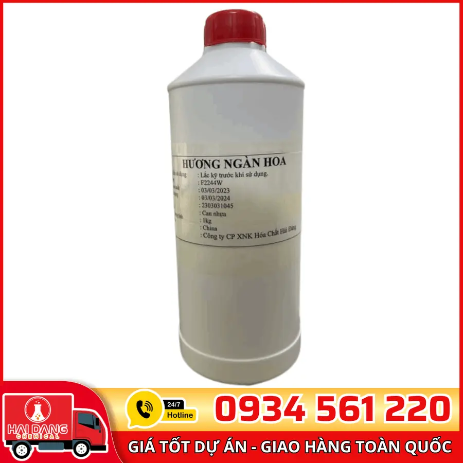 Hương Ngàn Hoa – Mùi Hương Hoa Dịu Ngọt Cho Sản Phẩm Tẩy Rửa