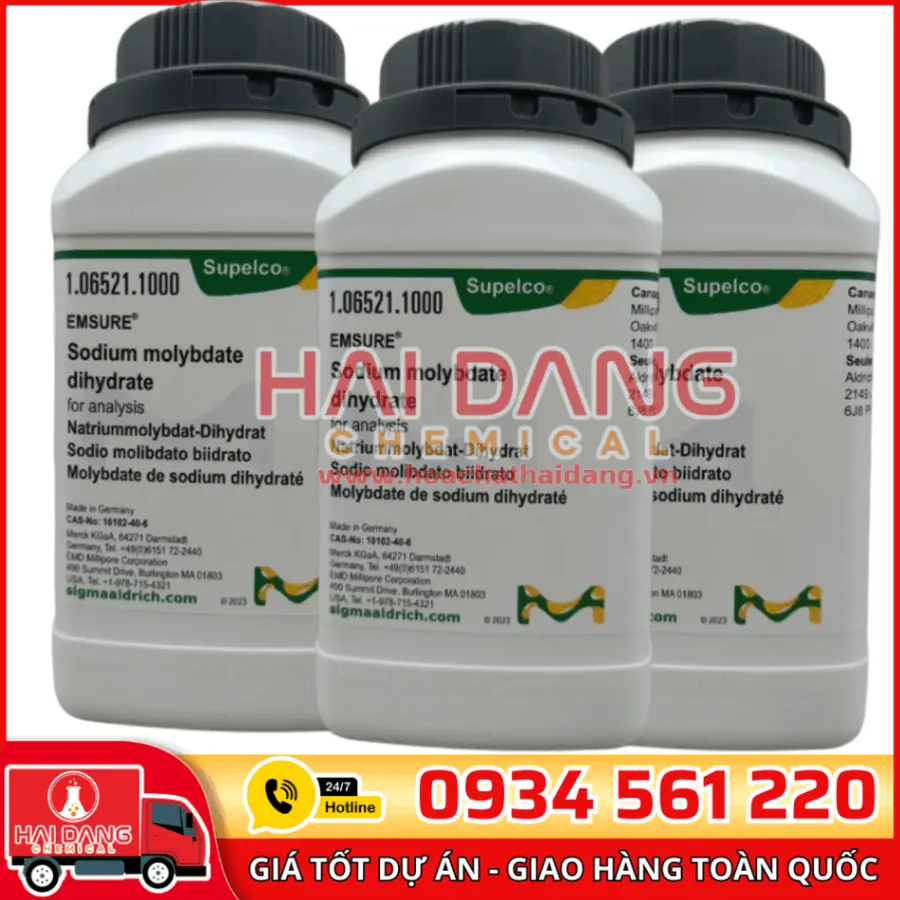 Sodium Molybdate Dihydrate lọ 1kg - Merck