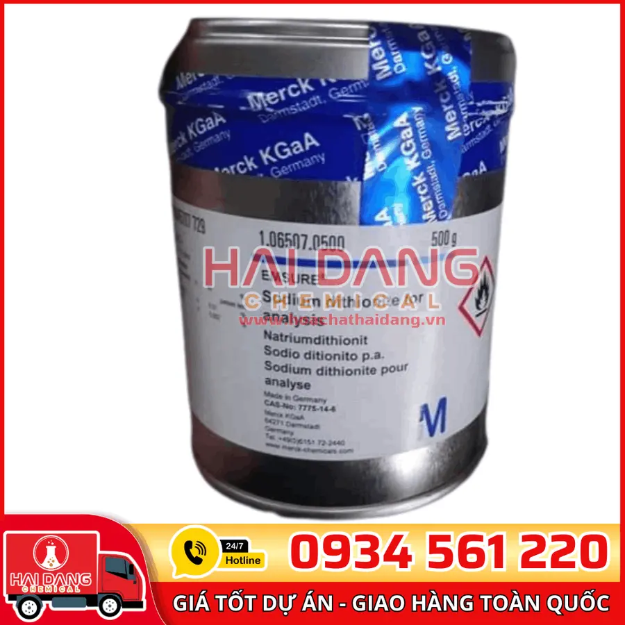 Sodium dithionite lọ 500g - Merck