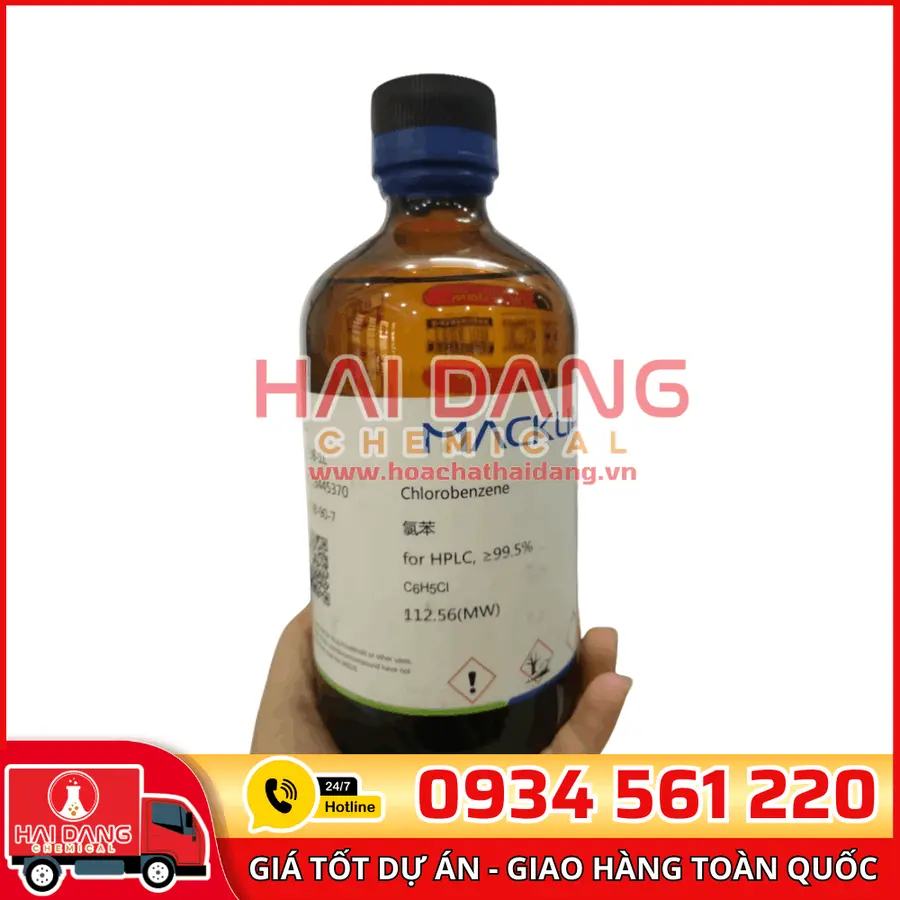 Chlorobenzene for HPLC, ≥99.5% 1L - Macklin