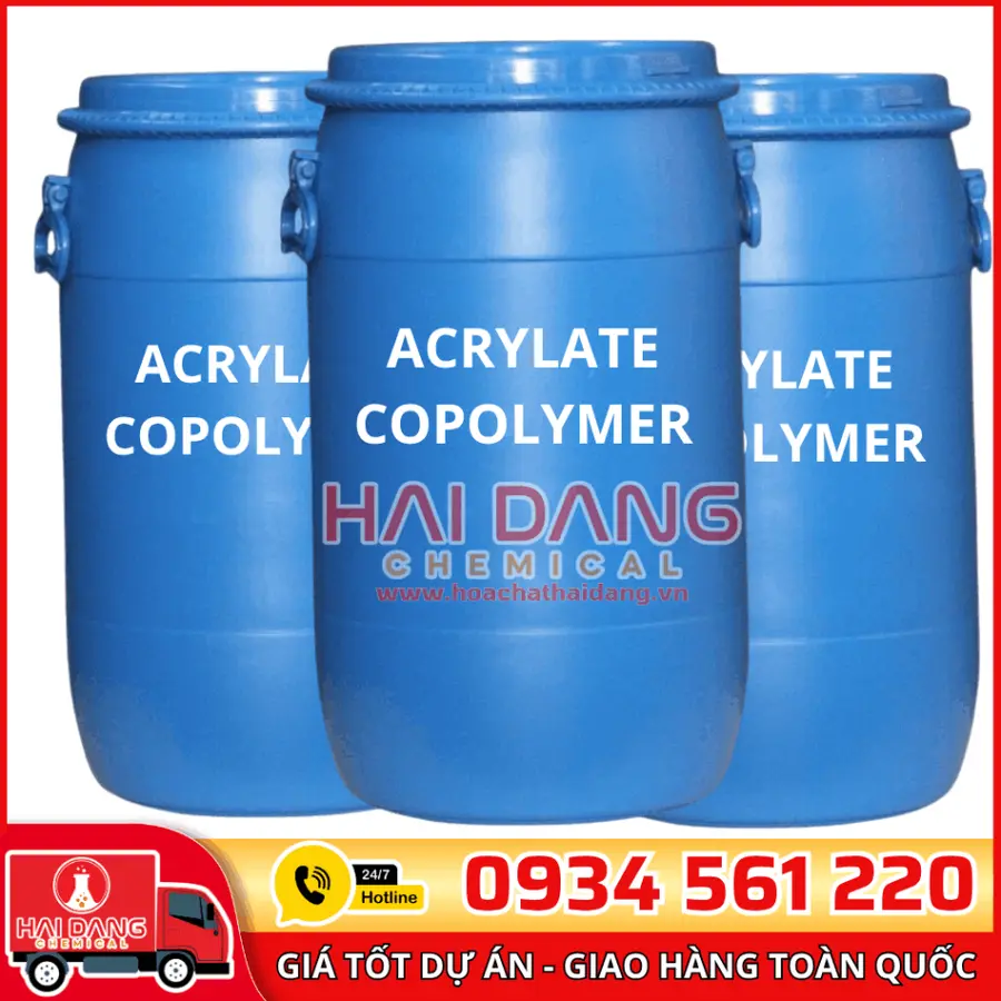 Acrylate Copolymer 50Kg – Tạo Gel, Ổn Định Nhũ Hóa Mỹ Phẩm