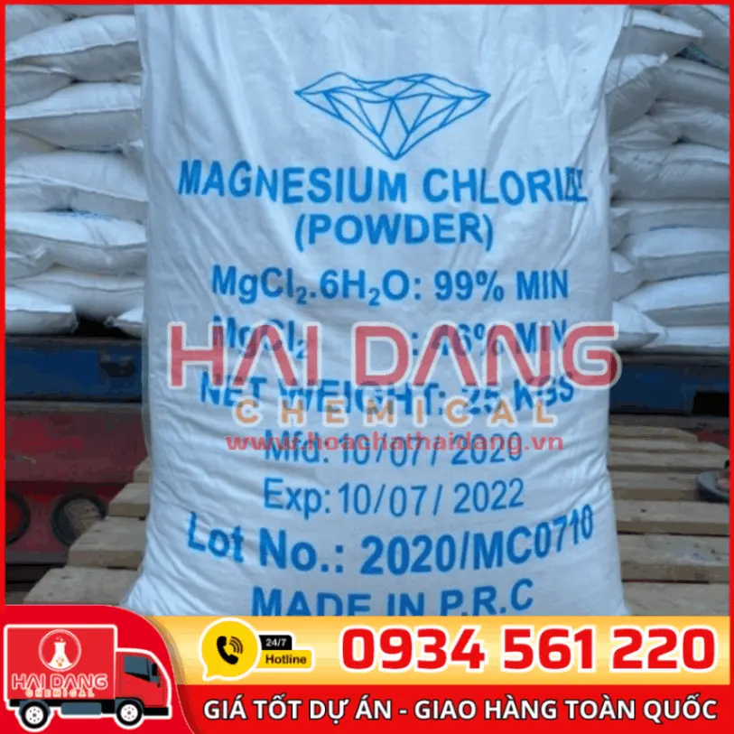 Magnesium Cloride MgCl2.6H2O Trung Quốc