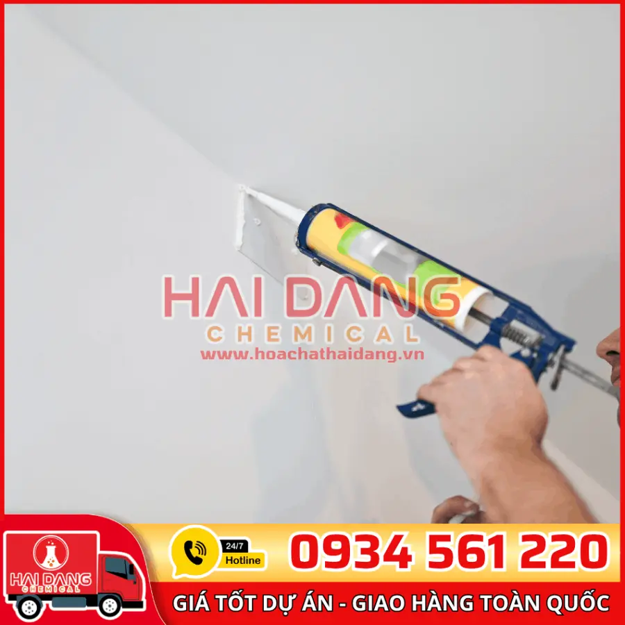 Keo Silicone T501 Trung Tính Xám – Dán Mạch Gạch, Chống Thấm Hiệu Quả