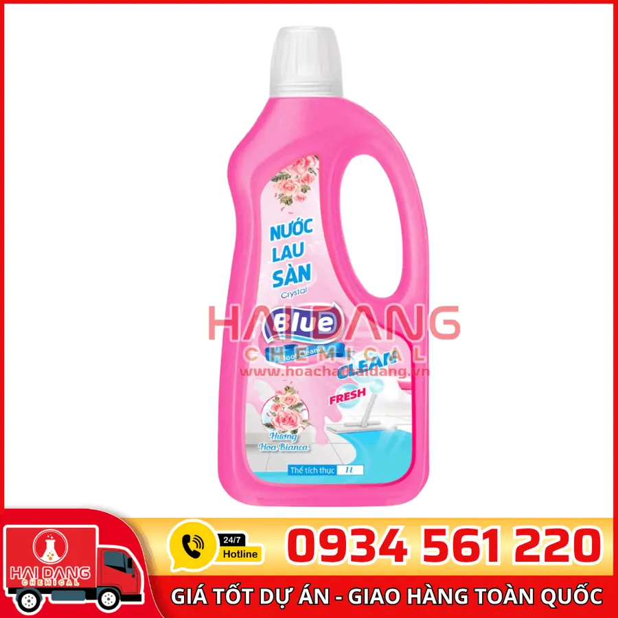 Solo Blue – Hương Liệu Nam Tính, Mát Lạnh Cho Sản Phẩm Tẩy Rửa