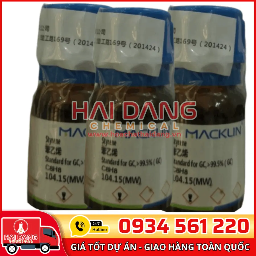 Styrene Standard for GC,>99.5% 5ml - Macklin 