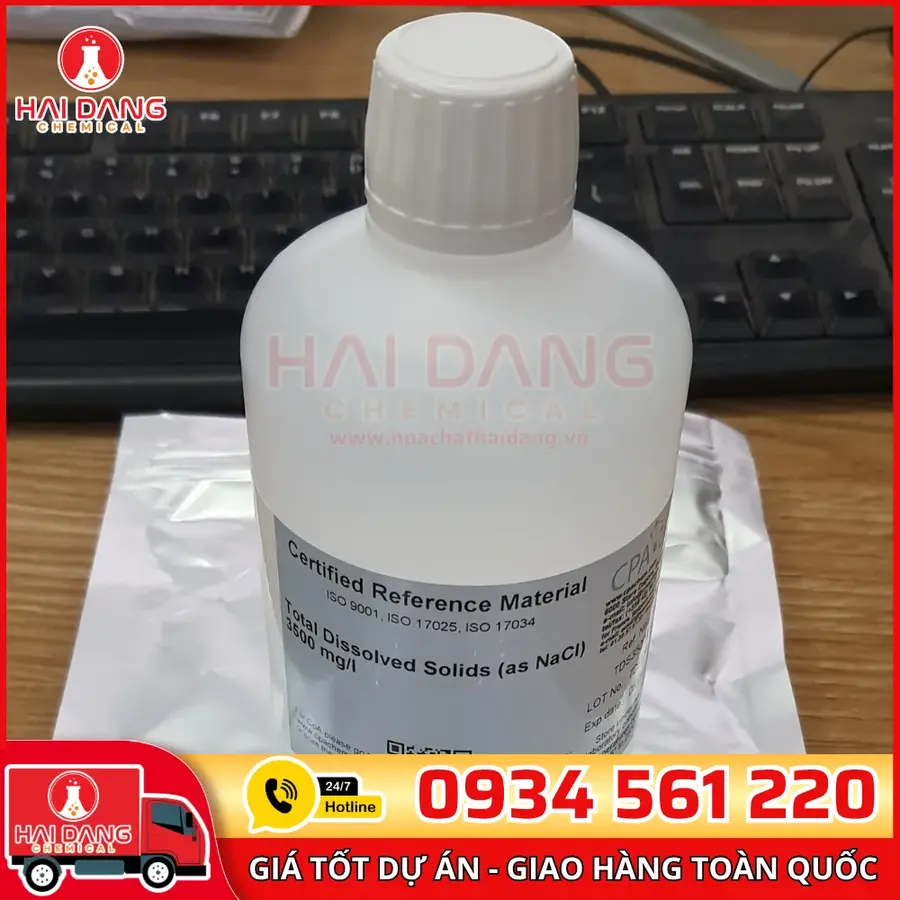 Dung Dịch Chuẩn TDS 3500mg/L (as NaCl) 500mL – CPAchem