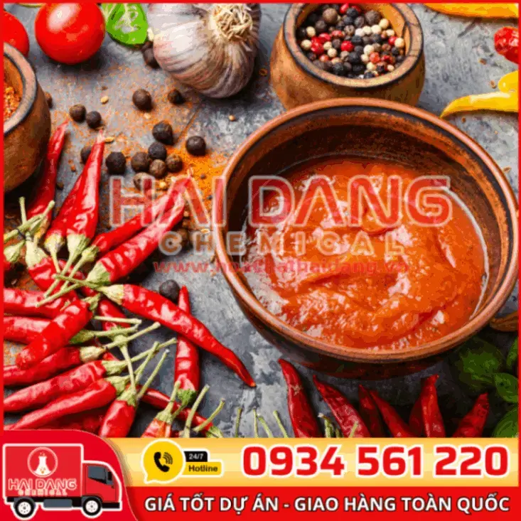 Phẩm Màu Đỏ – Paprika Oleoresine 