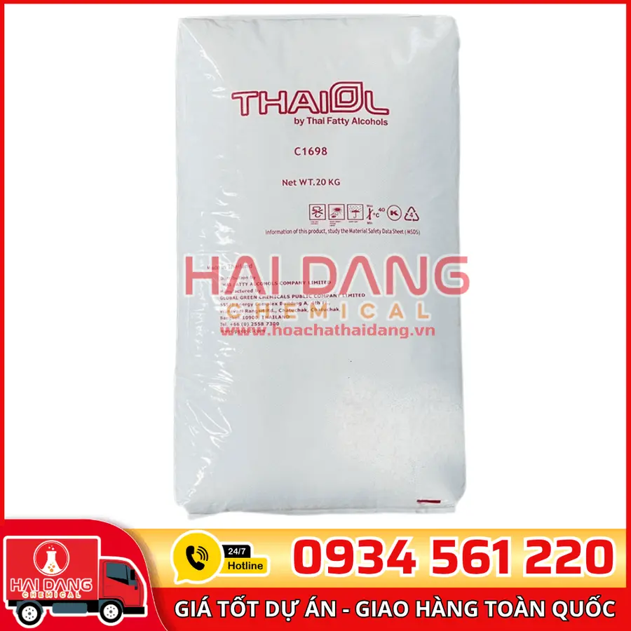 Cetyl Alcohol Thái Lan – Nhũ Hóa Dược Phẩm Cao Cấp 25Kg