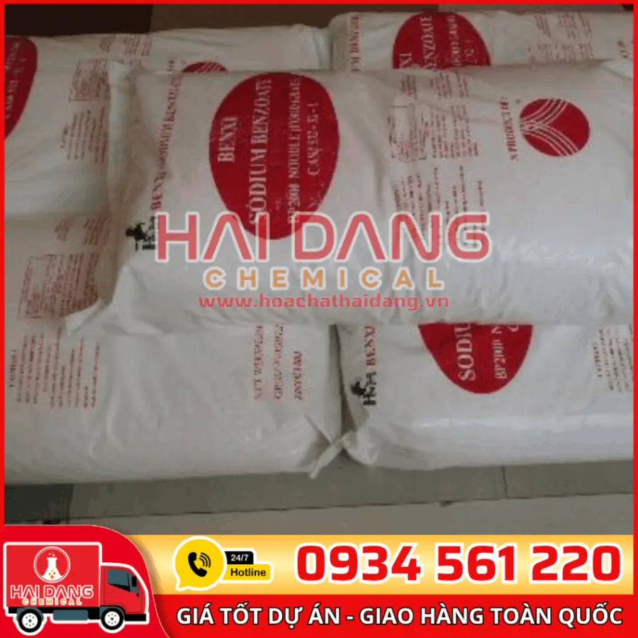 Sodium Benzoate (E211) Trung Quốc Bao 25kg
