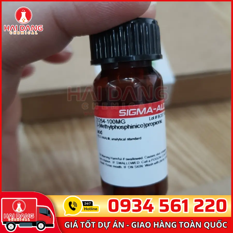 Chất chuẩn 3-(Methylphosphinico)propionic acid lọ 100ml, hãng Sigma