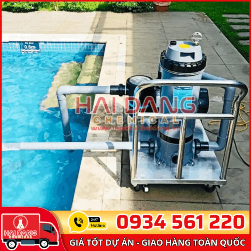 Bộ Vệ Sinh Bể Bơi Di Động Tích Hợp Máy Bơm Và Lọc