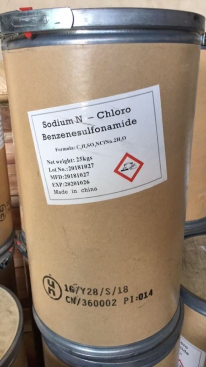 Hóa Chất Thủy Sản Cloramin B Trung Quốc